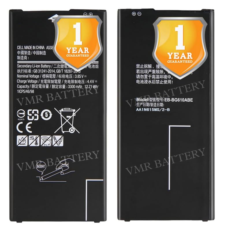 Image of Original EB-BG610ABE Battery for Samsung Galaxy J6 Plus (J6+) (SM-J610F) | J7 Prime (On Nxt, On7 Prime) SM-G610F | J7 Prime 2 (SM-G611FF) | J7 Max (On Max) SM-G615F - (3300 mAh) - 1 Year Warranty K7