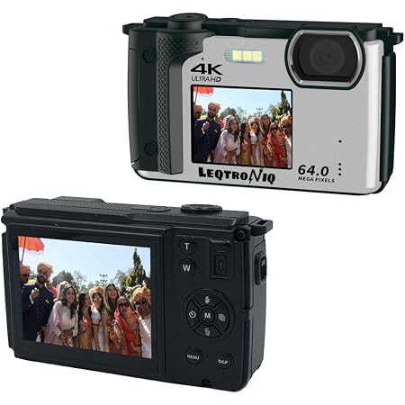 Fotocamera Digitale 4K 64MP - Display 3 Pollici WiFi E Visione Notturna