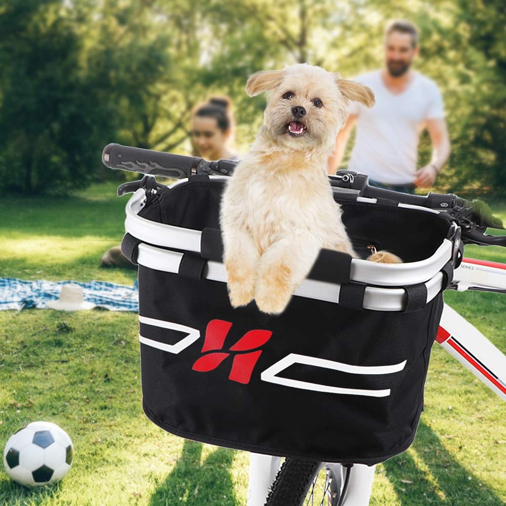 dog bike bag