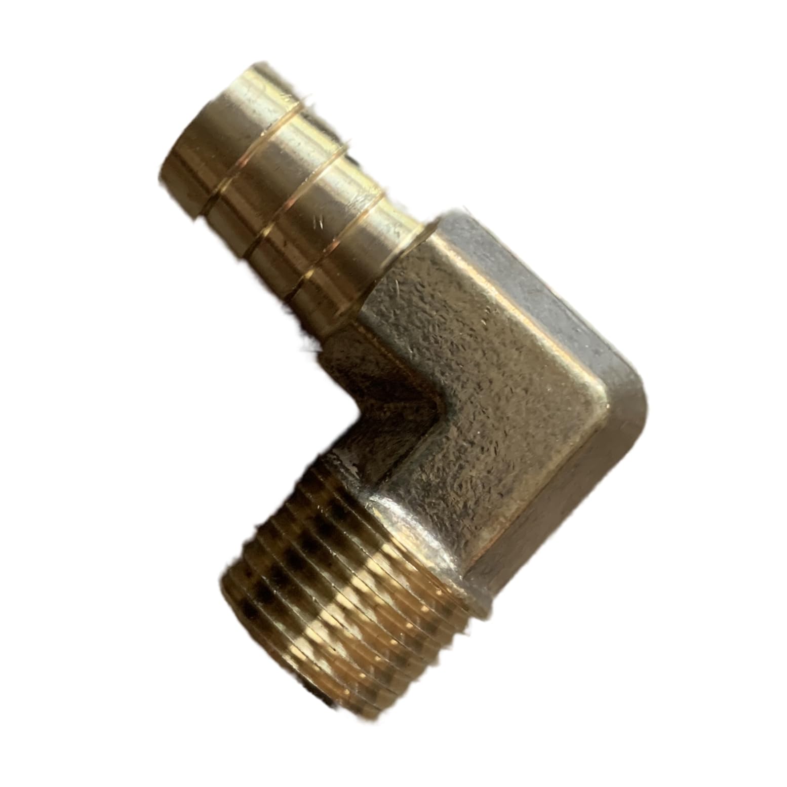 Generic 90 Degree Brass Elbow Hose Fitting, 5/8
