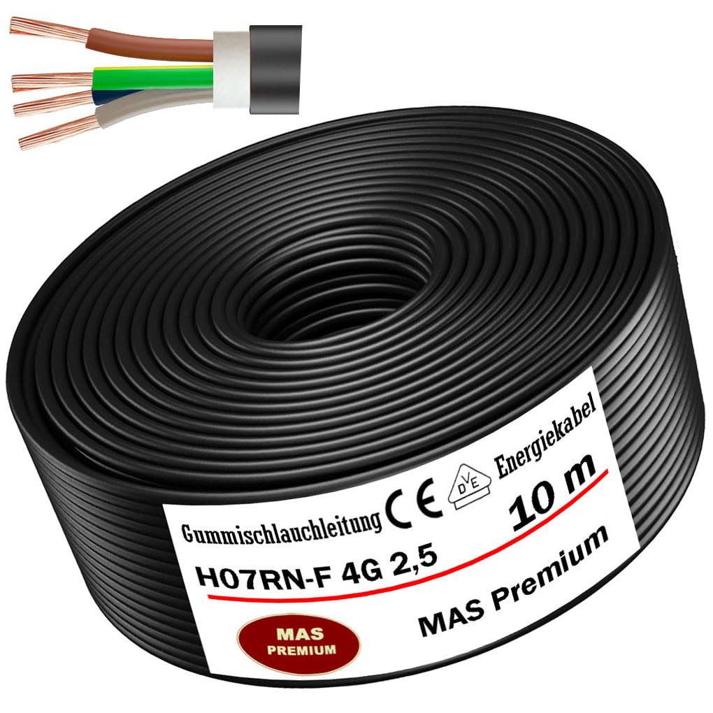 Neopreen kabel - H07RN-F - 3 G 1,5 mm² per rol 100 meter