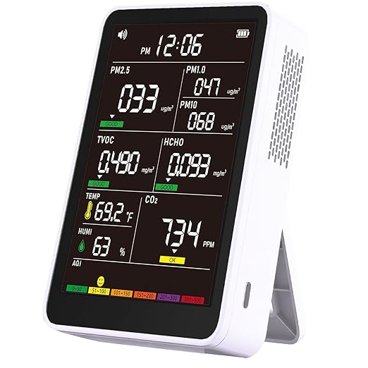 Professional Indoor Air Quality Monitor Review: Real-Time Air Detector