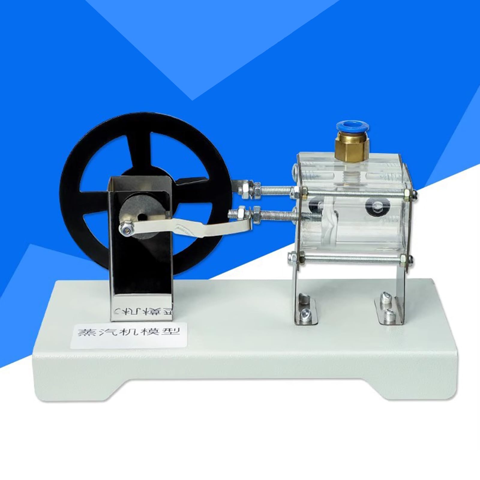 Modelo de máquina de vapor, equipo de laboratorio científico, equipo de laboratorio físico, ingeniero, amante de la historia