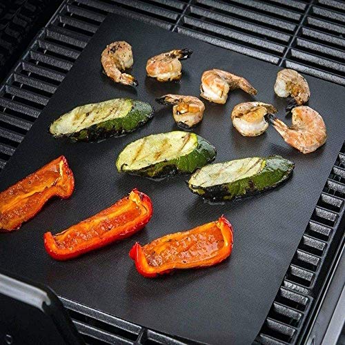Smaid- Grill Mat Set Of 7-Non-Stick Bbq Grill Mats&Baking Mats For Outdoor Gas Grill-Reusable,Heavy Duty And Easy To Clean-Works On Gas,Charcoal And Electric-15.75 * 13 Inch…… #TOP4