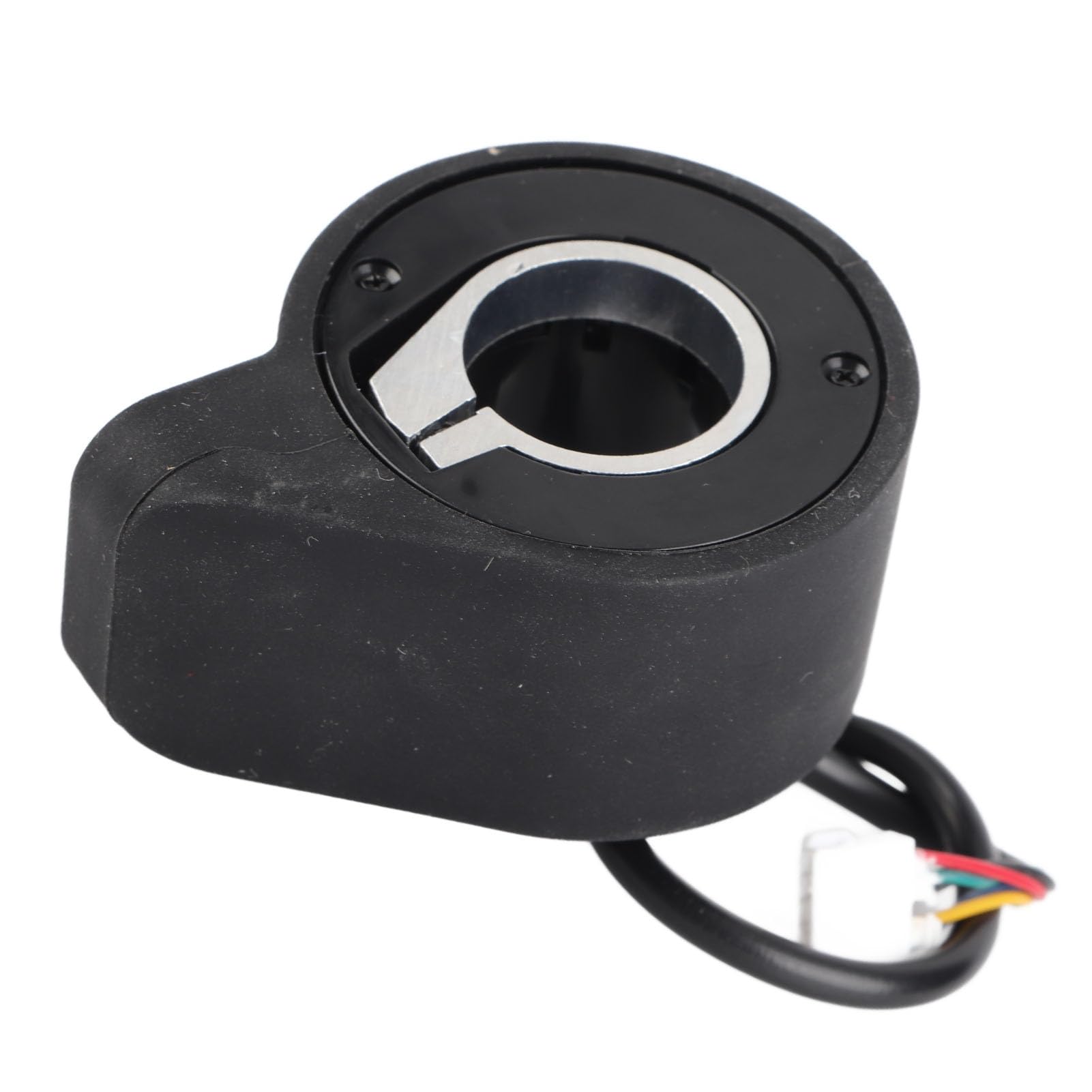 Acceleratore per Scooter Elettrico, Acceleratore a Rotazione Acceleratore a Pollice 5 Porte Porta ABS Scooter Elettrico Interruttore Integrato Acceleratore Acceleratore