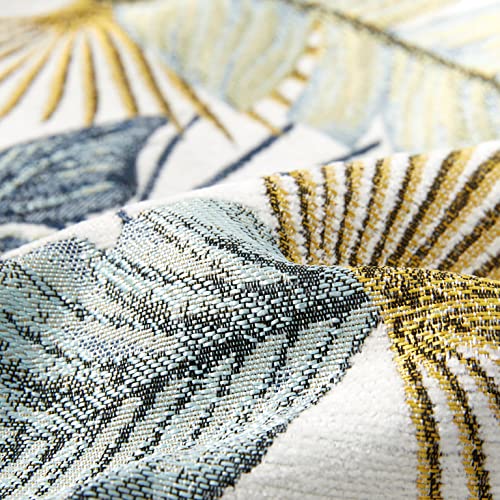 Rumor Decorative Throw Pillow Covers Set Of 2 Cushions Cases Soft Jacquard Sunflower Leaf Home Decoration #TOP3