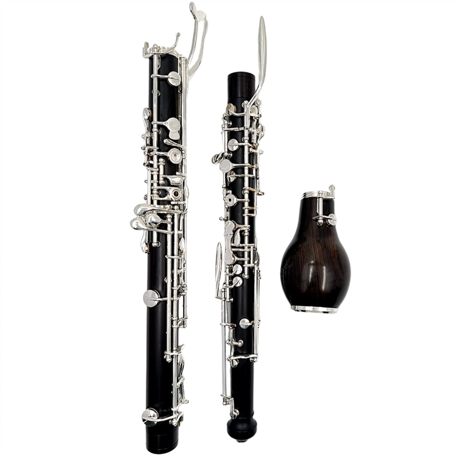 Oboe Ebano Indonesiano Classe A Chiave F Corno Inglese Contralto Oboe Legno Massiccio Chiavi Argentate Strumento A Fiato