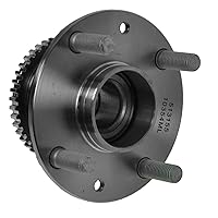 Vista 744 de TRQ Juego de 2 rodamientos de rueda trasera y conjunto de cubo con sensor ABS compatible con Ford Transit Connect 2014-2018