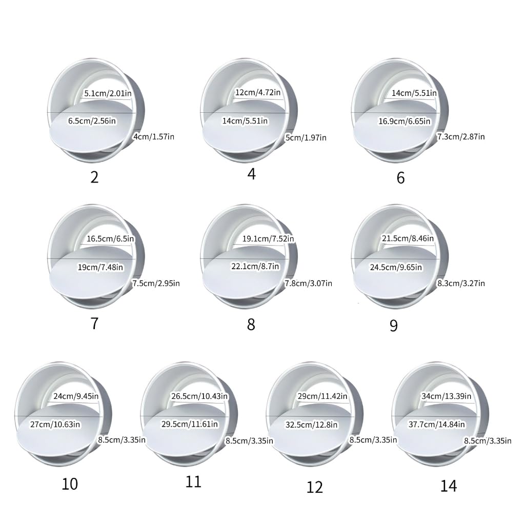 Moldes confiables para pasteles moldes para hornear moldes de aleación de aluminio, moldes fáciles de usar, accesorios para hornear para productos horneados