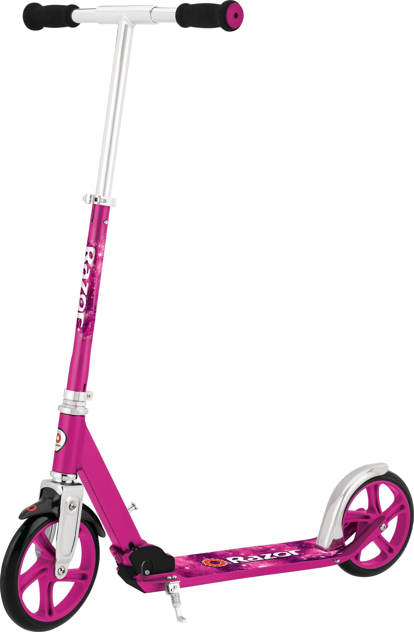 A5 Lux Kick Scooter for Kids Ages 8+ - 8" Urethane Wheels, Anodized Finish Featuring Bold Colors and Graphics, for Riders up to 220 lbs
