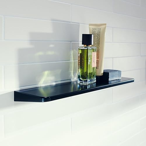 Miniatura 2 de AXOR Estantería circular universal moderna de 16 pulgadas, 16 pulgadas en cromo negro cepillado, 42844340