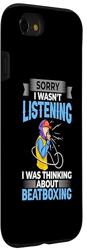 Vista 33 de Funda para iPhone 12/12 Pro Beatboxing Music Funny Beat Sound Effects