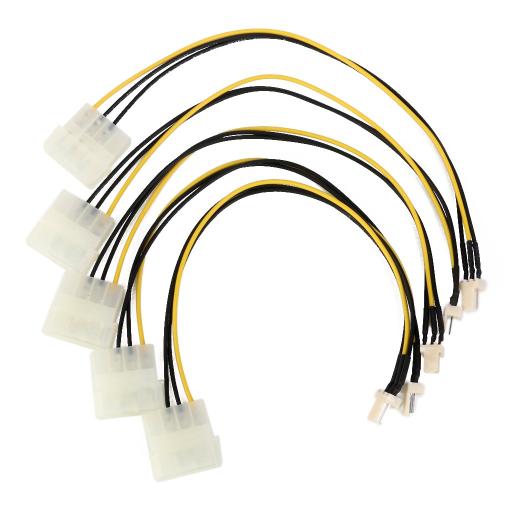 See full amazon price history chart for Generic 4-Pin Molex/IDE to 3-Pin CPU/Case Fan/Chasis Power Connector Cables 5pcs,Black Generic 4-Pin Molex/IDE to 3-Pin CPU/Case Fan/Chasis Power Connector Cables 5pcs,Black (B019EV7G34) Amazon Price History, Amazon Price Tracker