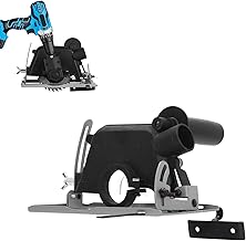 Suporte para esmerilhadeira angular, suporte para cortador de moeda, 0 a 45 graus, 0 a 40 mm de profundidade de corte, para rebarbador angular tipo 100