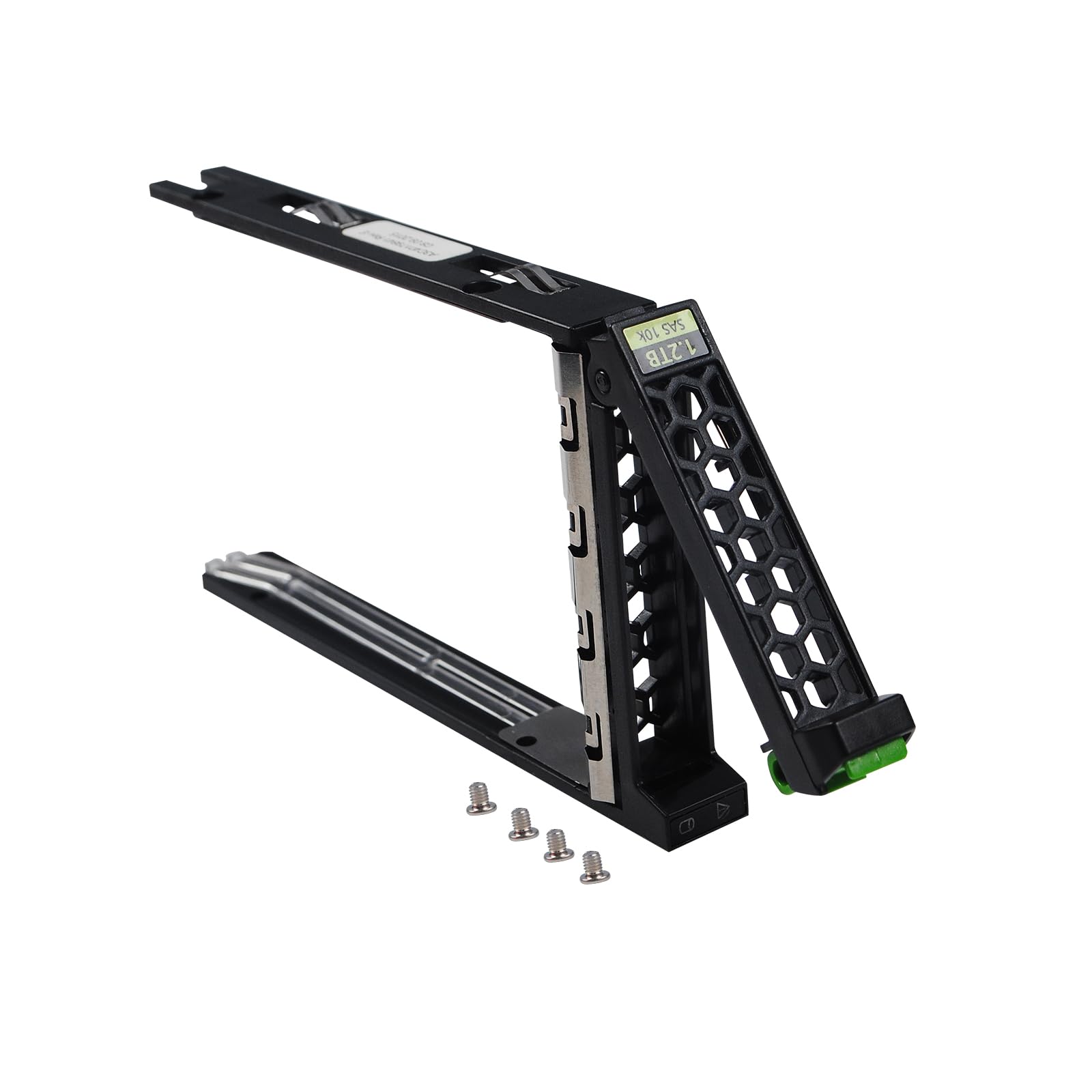 Jaula de disco duro de 2,5 pulgadas para Fujitsu Primergy RX2530/RX2540 M1-M5 Server, interfaz SATA/SAS, con tornillos (2,5 pulgadas, 1 unidad)