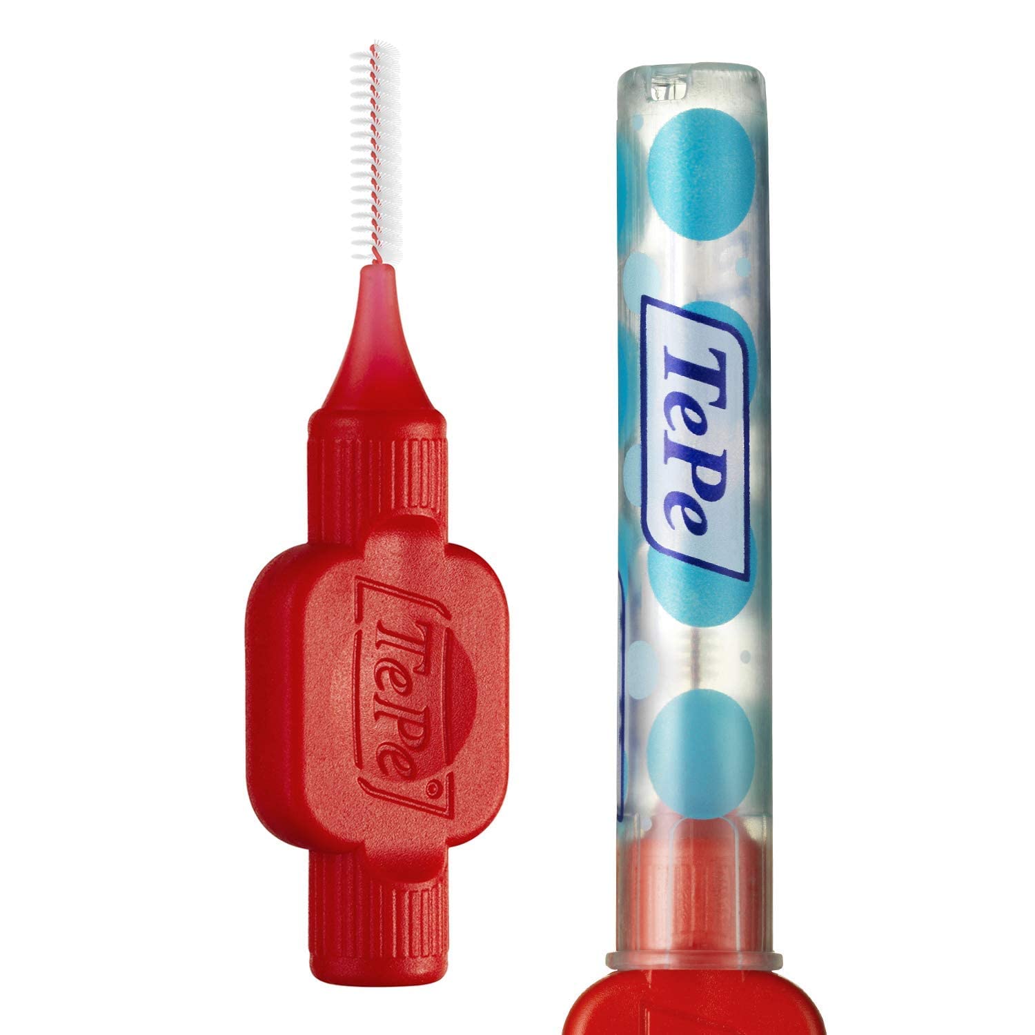 TEPE Blister 0.5 MM - KIRMIZI Diş Arayüz Fırçası (1 x 6 Adet) (2 paketi)