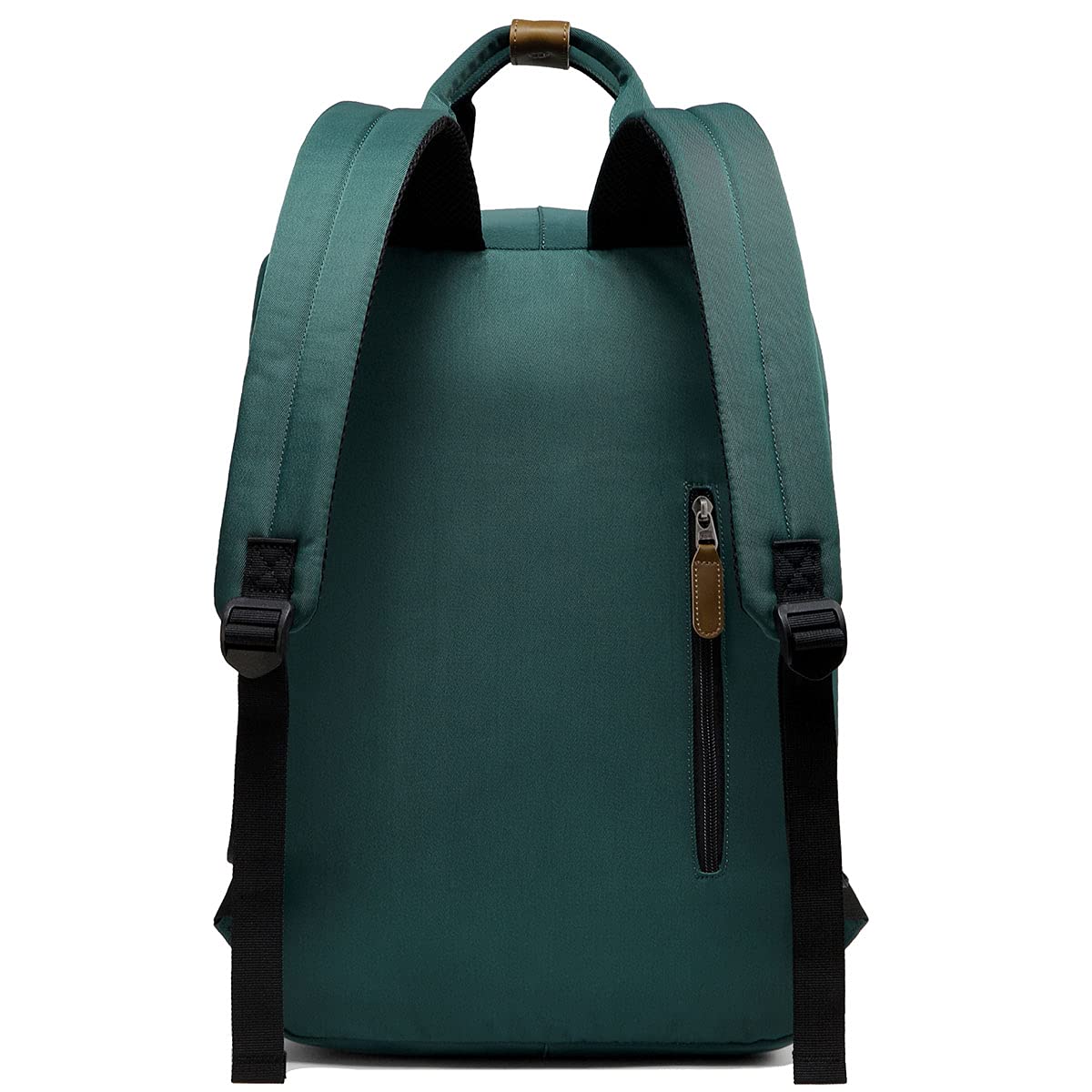 Sac à Dos Femme，VASCHY Sac a Dos Fille Sac à Dos Ordinateur Portable pour 15.6 Pouces Résistant à l'Eau Sac Scolaire Chic avec Deux Poches Bouteilles pour Voyage Collège,15.1L(Gardénia Bleu)