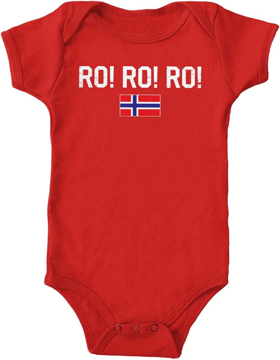 Tcombo Ro! Ro! Ro! Norway Fan Celebration Bodysuit
