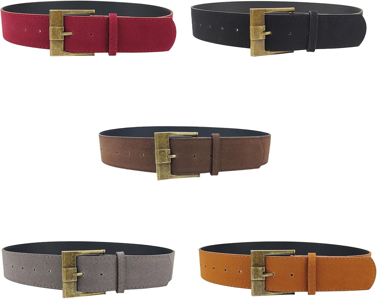 Women Trendy Suedes Belt Fashionable Styles Waistband Everyday Wear Waist Belt For Modern Women