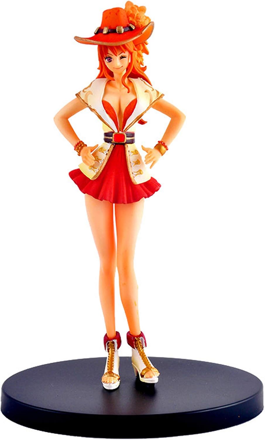 Amazon Com One Piece Anime Figures Nami 15th Anniversary Edition Gk Statues Figurine Collection Birthday Gifts Pvc 18cm Nami Nami Furniture Decor