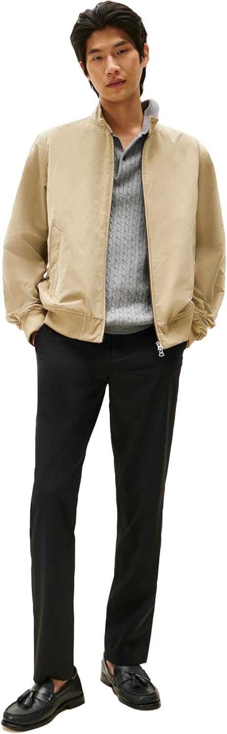 Tommy Hilfiger Mens Casual Moisture Wicking Wrinkle Resistant Stretch Performance Pants in Straight Fit - Image 3