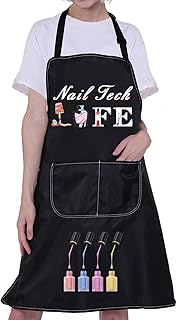 Nail Apron Nail Technician Apron for Women With Pockets Nail Tech Gift Nail Artist Gift Nail Lover Gift Nail Tech Life Apron