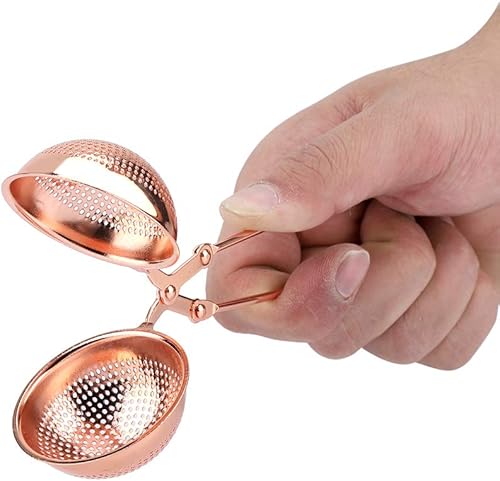 Miniatura 5 de Coladores de té de mango largo de acero inoxidable, filtro infusor de té de alta calidad, filtro infusor de té portátil, filtro de tetera