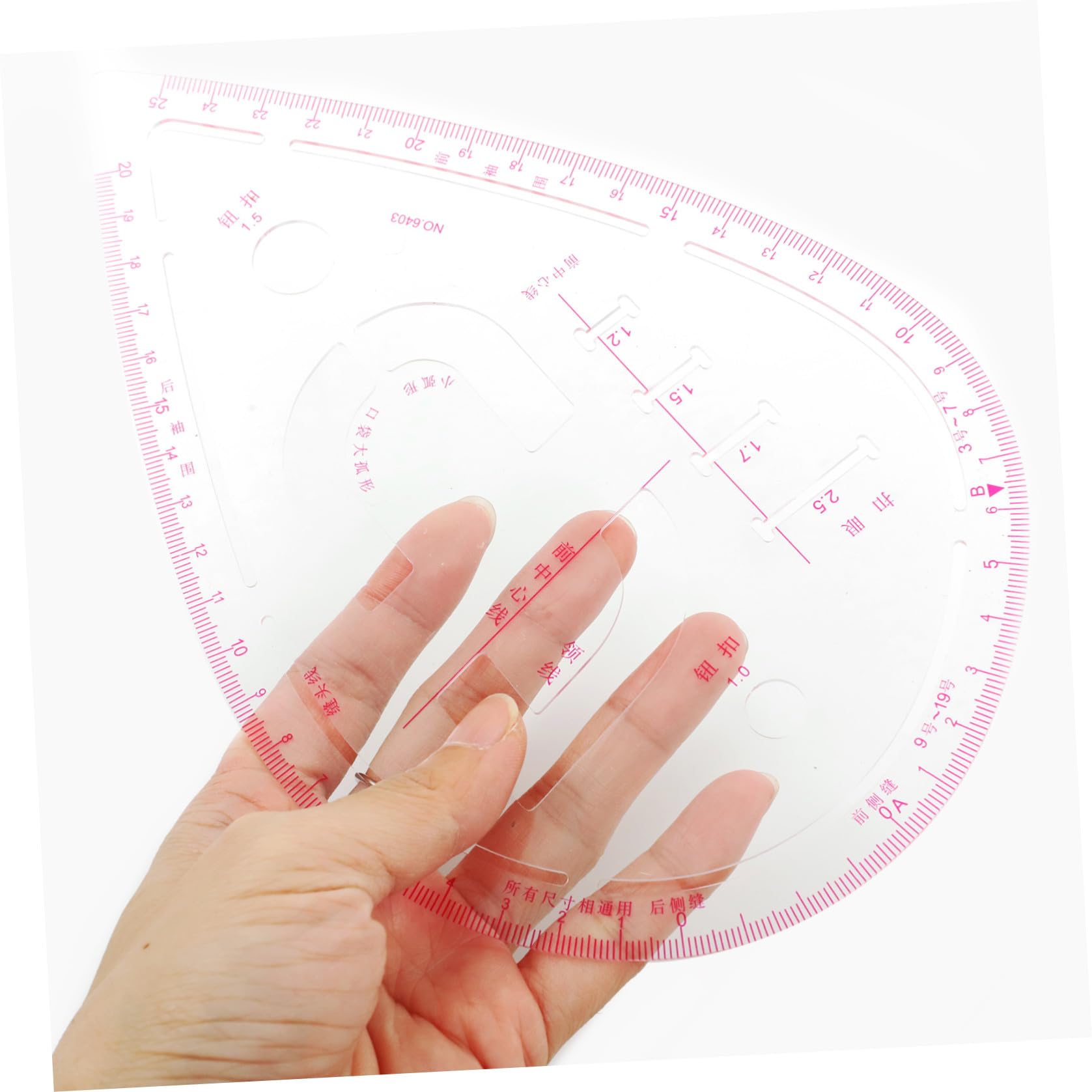 Tofficu Nählineal für Präzises Schnittmustererstellen aus Pvc und Edelstahl 14 Stück mit Kurvenmuster Lineal und Werkzeug zum Nähen für Anfänger und Designer