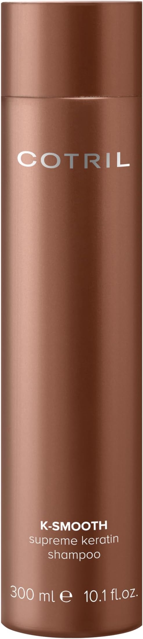 Cotril K-Smooth Supreme Keratin Shampoo 300ml, Frizzy Hair, SLS, SLES, Gluten, Formaldehyde Free