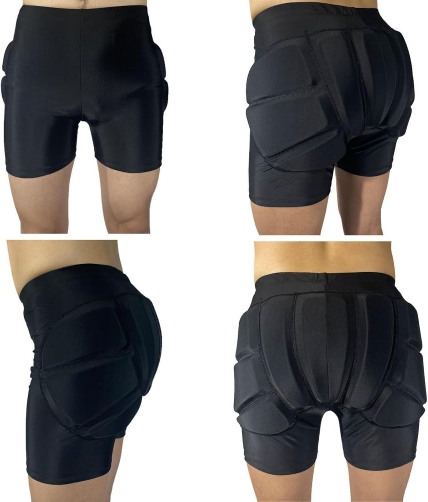 Pantaloni protettivi per bambini, cuscinetti per pattini a rotelle, protezione 3D, pantaloncini imbottiti per pattinaggio e sci, protezione dei fianchi EVA, cuscinetti