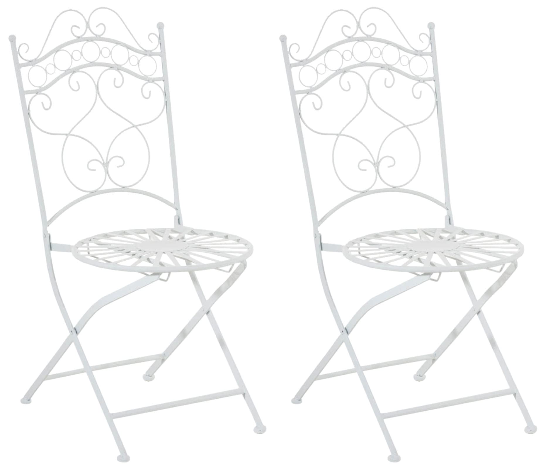 Chaises de jardin pliantes pour petit espace terrasse et balcon