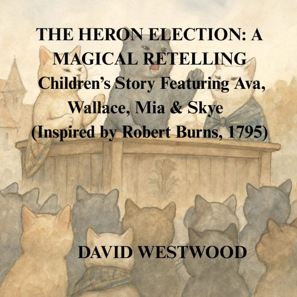 THE HERON ELECTION: A MAGICAL RETELLING Children’s Story Featuring Ava, Wallace, Mia & Skye (Inspired by Robert Burns, 1795) (Robert Burns for children)