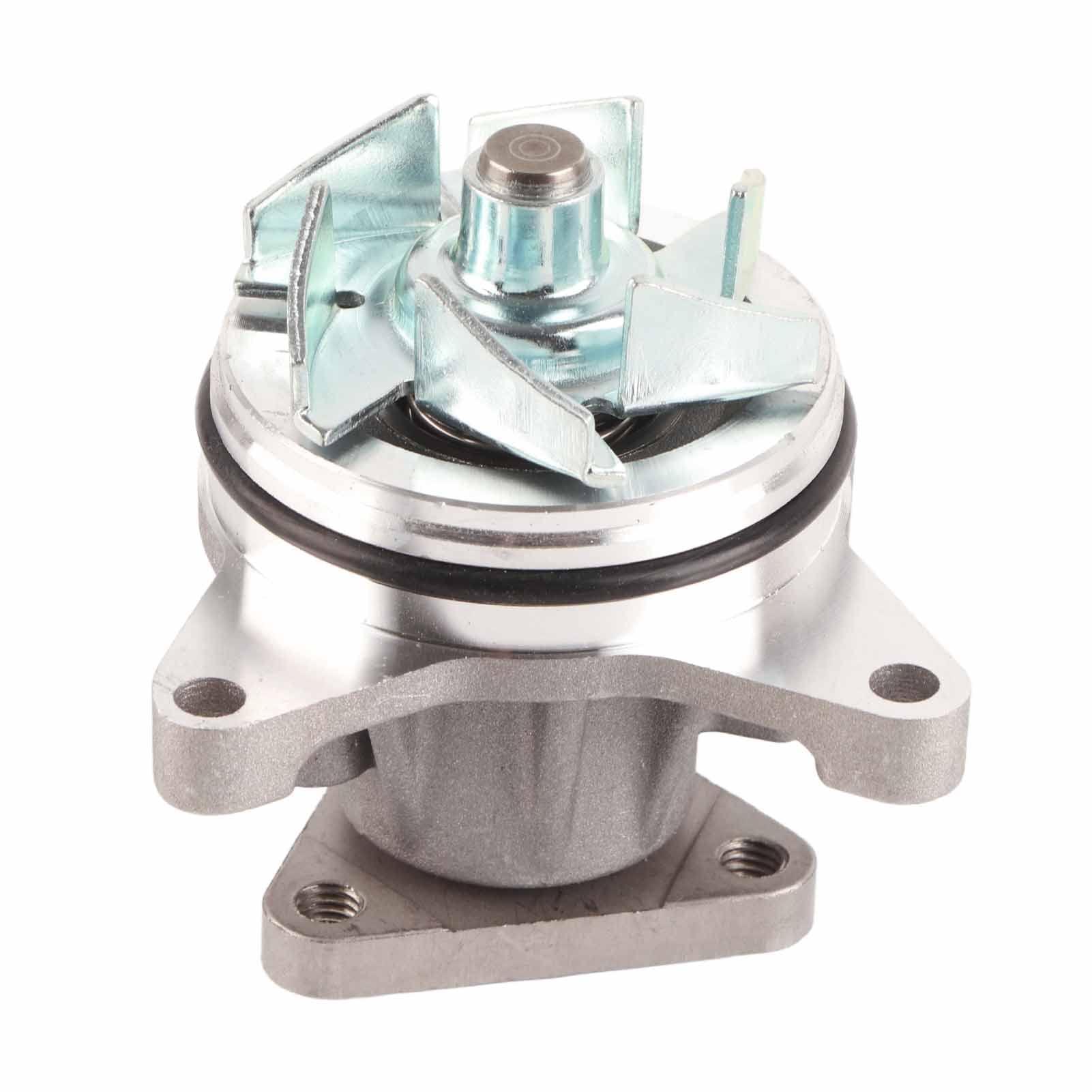 Aramox Pompa Wodna Silnika Zespół Pompy Wodnej ze Stopu Metali OE LF0115100 1S7Z8501AK Odporny na rdzę Rozpraszanie Ciepła Cyrkulacja Płynu Chłodzącego dla 2,0 L 2,3 L,5