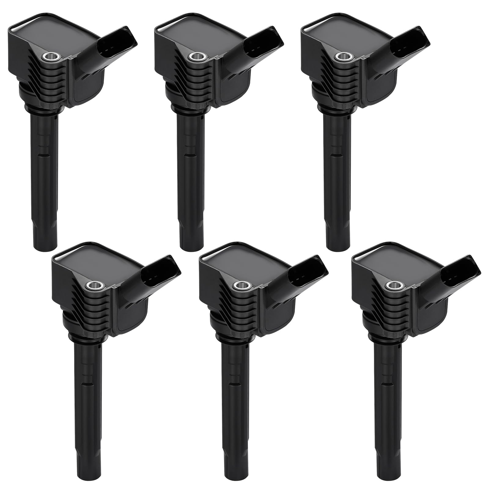 BDFHYK Ignition Coil Packs Compatible with A3 A4 A5 A6 A6 A7 A8 Quattro allroad Sportback Q2 Q3 Q5 Q7 Q8 RS3 RS5, Arteon Atlas Beetle Golf GTI Jetta Passat,Coil for UF716 06J905110C Set of 6