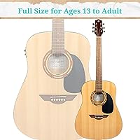 Vista 3 de H. Jimenez Guitarra Acústico-Eléctrica de 6 Cuerdas, Derecha, Bronceada (LGR100SE)