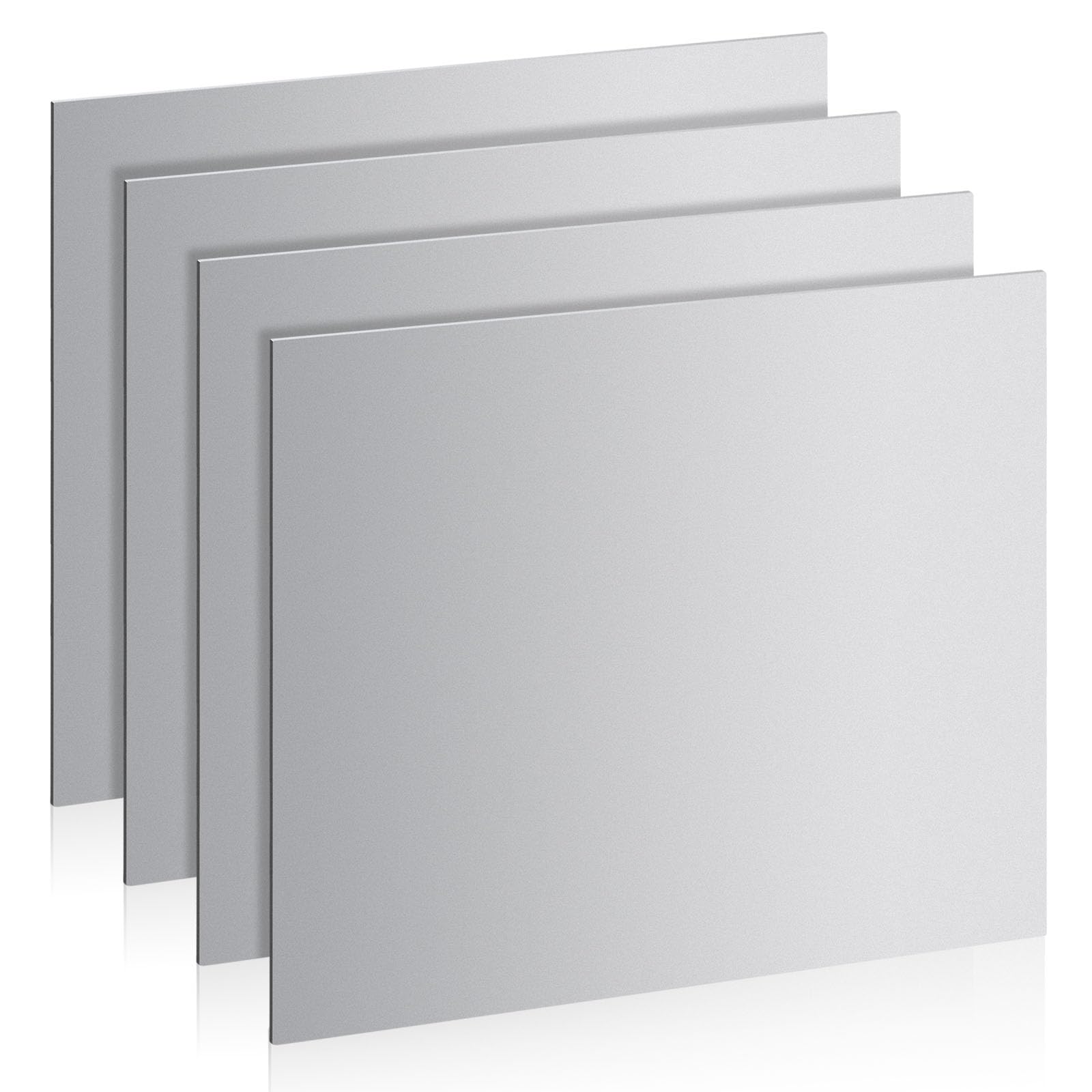 Cold Rolled Steel Sheets - 4 Pcs 12x4 -8 Cold Rolled Steel Sheets - 4 Pcs 12x4 -8