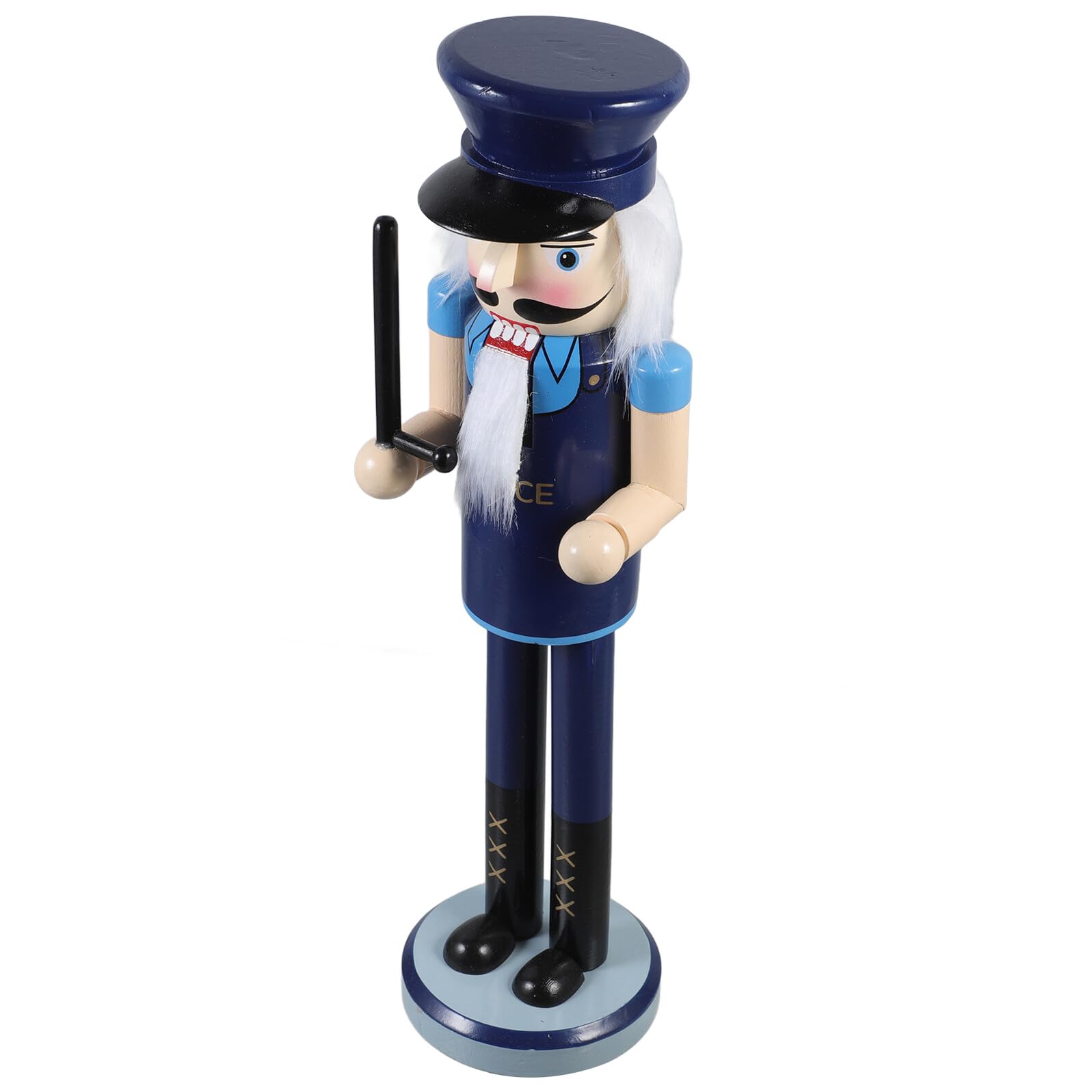 Casse-Noisette Police 38 cm en résine pour décoration de Noël