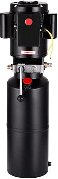 Happybuy Hydraulic Pump 220V Hydraulic Car Lift 2.2KW with 10L Steel Oil Reservoir Tank Hydraulic Power Unit for Auto Repair 2950PSI
