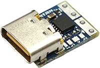 Vista 2 de JacobsParts USB tipo C PD 15 V CC módulo de disparador de potencia de voltaje fijo 5A Tipo-C entrada hembra