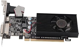 GT610 Graphics Card, 2GB DDR3 64bit 810MHZ 1000MHZ Frequency 2560x1600 Resolution PCI Express X16 Desktop PC Graphics Card Support DirectX11