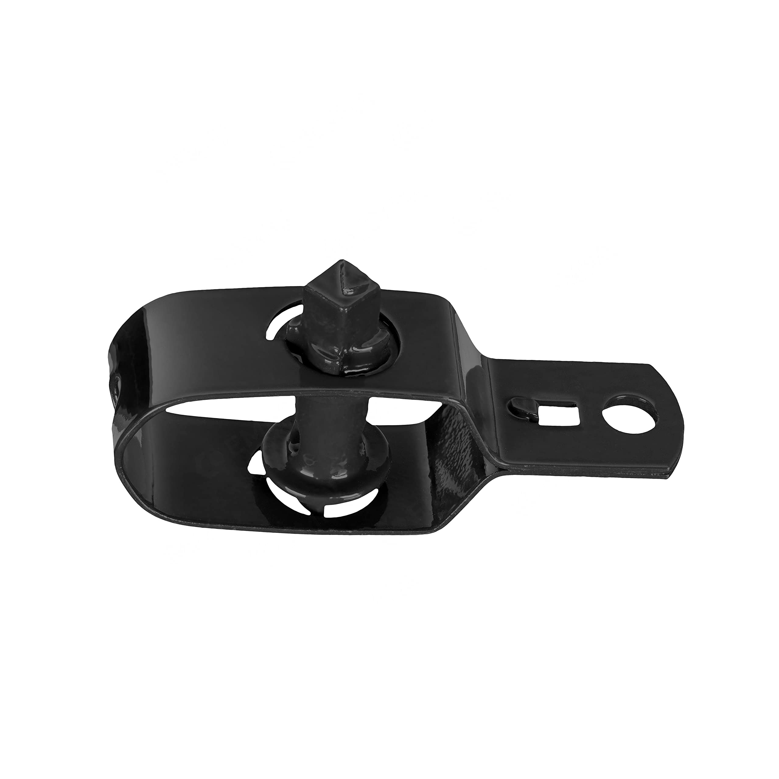 EMFA Drahtspanner Maschendrahtzaun Schwarz 50 Stück Länge 90mm Spanner für Maschendraht Zaundrahtspanner Zaunspanner