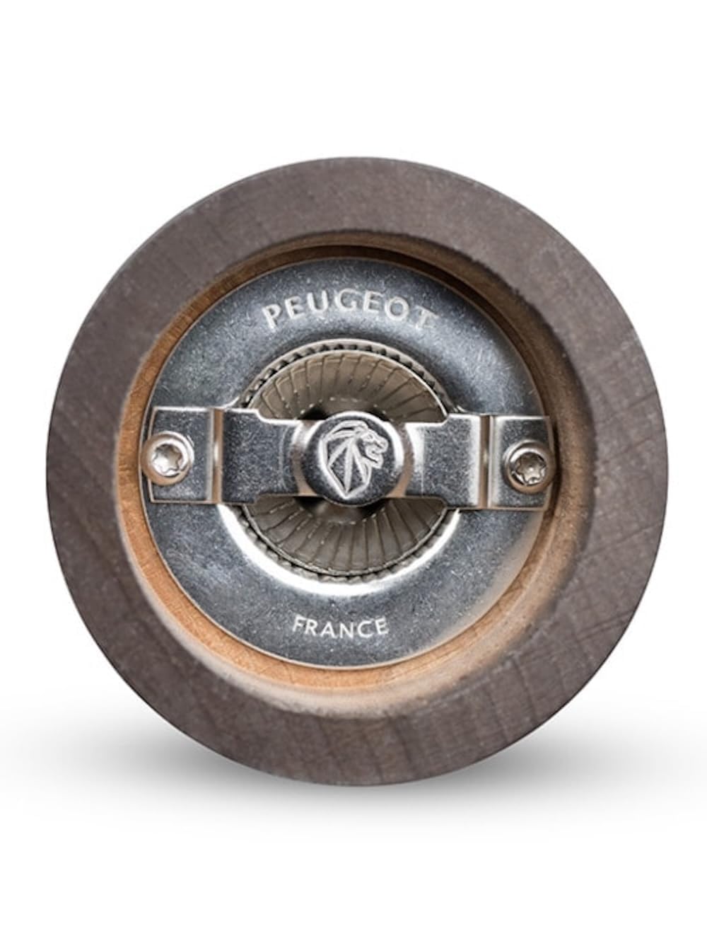 PEUGEOT - Duo Paris - Moulin à Poivre + Moulin à Sel 18 cm - Réglage Classique - Innovation Sel Glace, Mécanisme Zirlion - Bois Revalorisé Labellisé PEFC - Fabrication Française - Coloris Chocolat