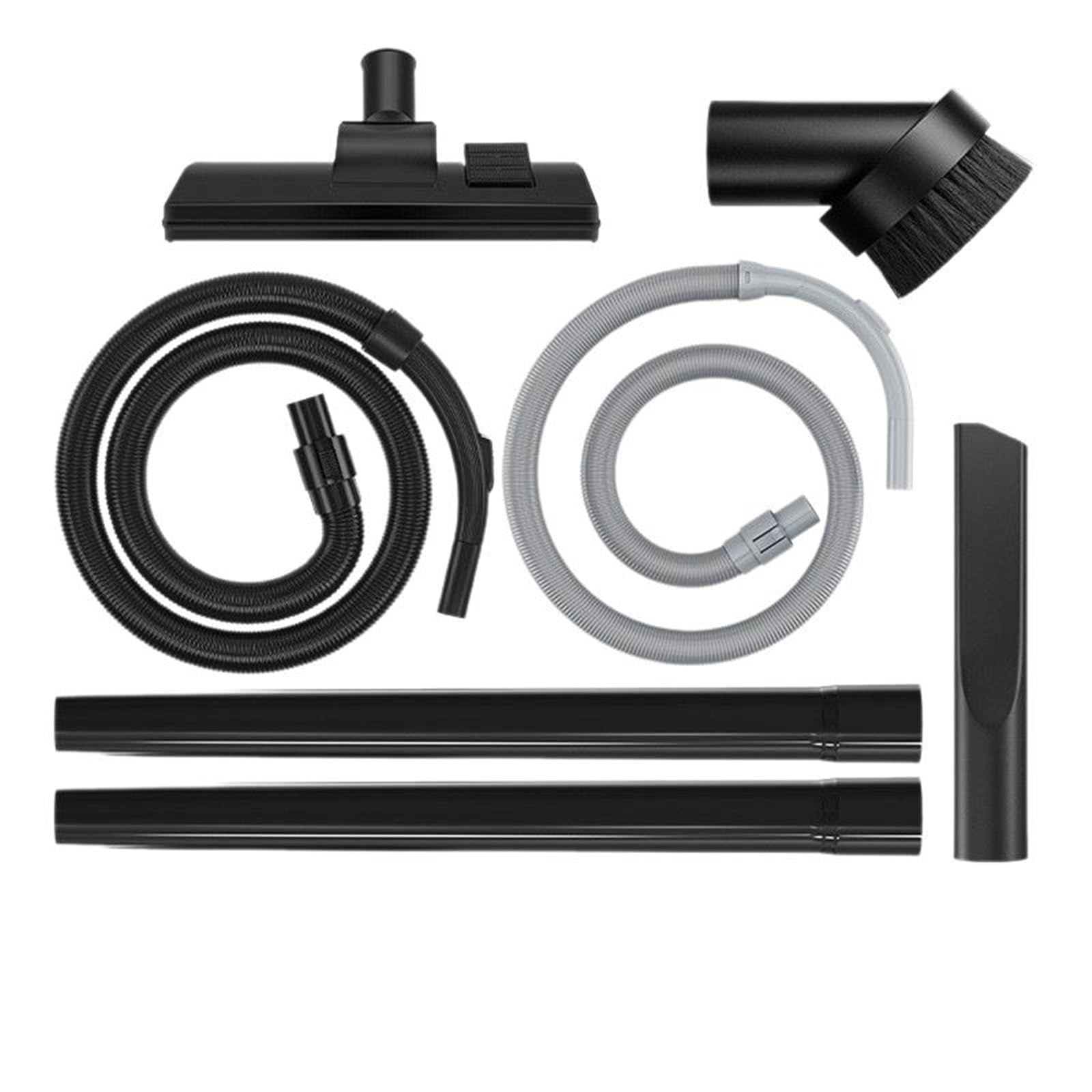 Manguera de aspiradora for Huixi y Midea. Accesorios for manguera de aspiradora Qw12T-05F/07K/607. Cabezal de succión con cepillo de tubo recto. Manguera flexible para aspiradora robot