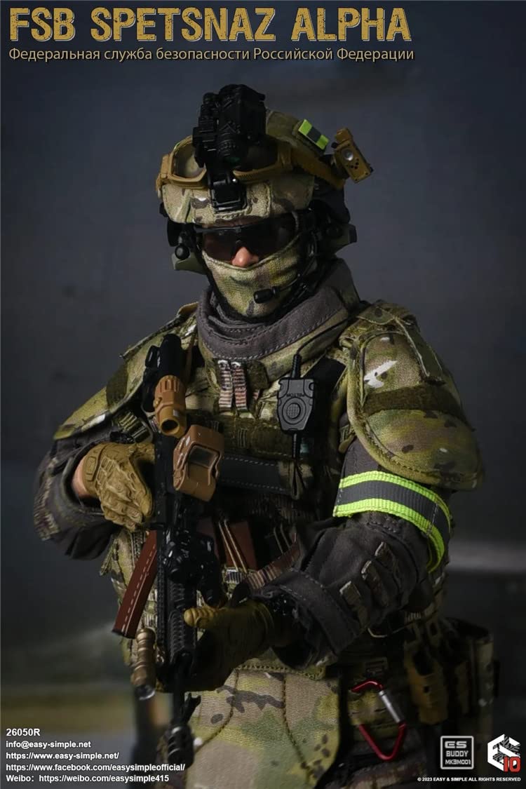 1/6 アクションフィギュア ロシアFSB フィギュア専門店 -ソダチトイズ / DAMTOYS ロシア連邦安全局