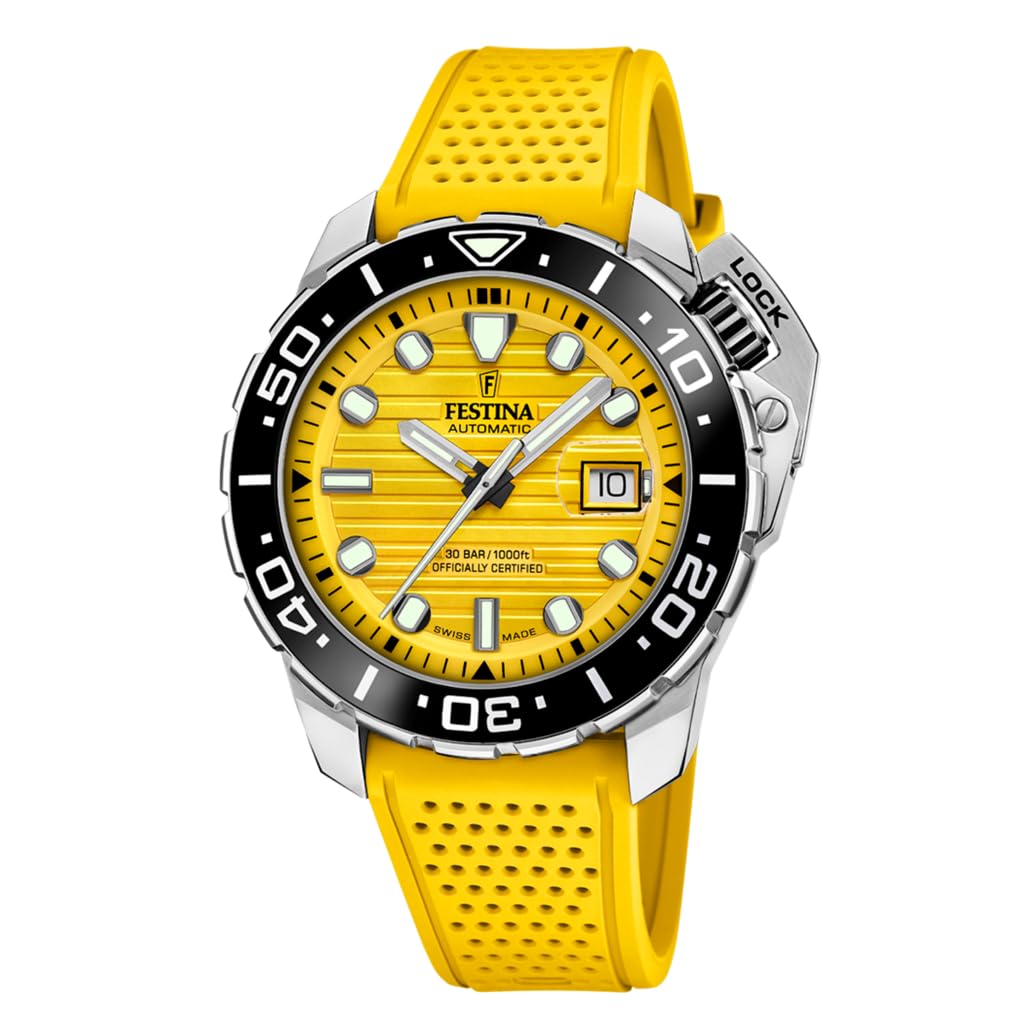 Festina Armbanduhr Automatic Diver Swiss Made