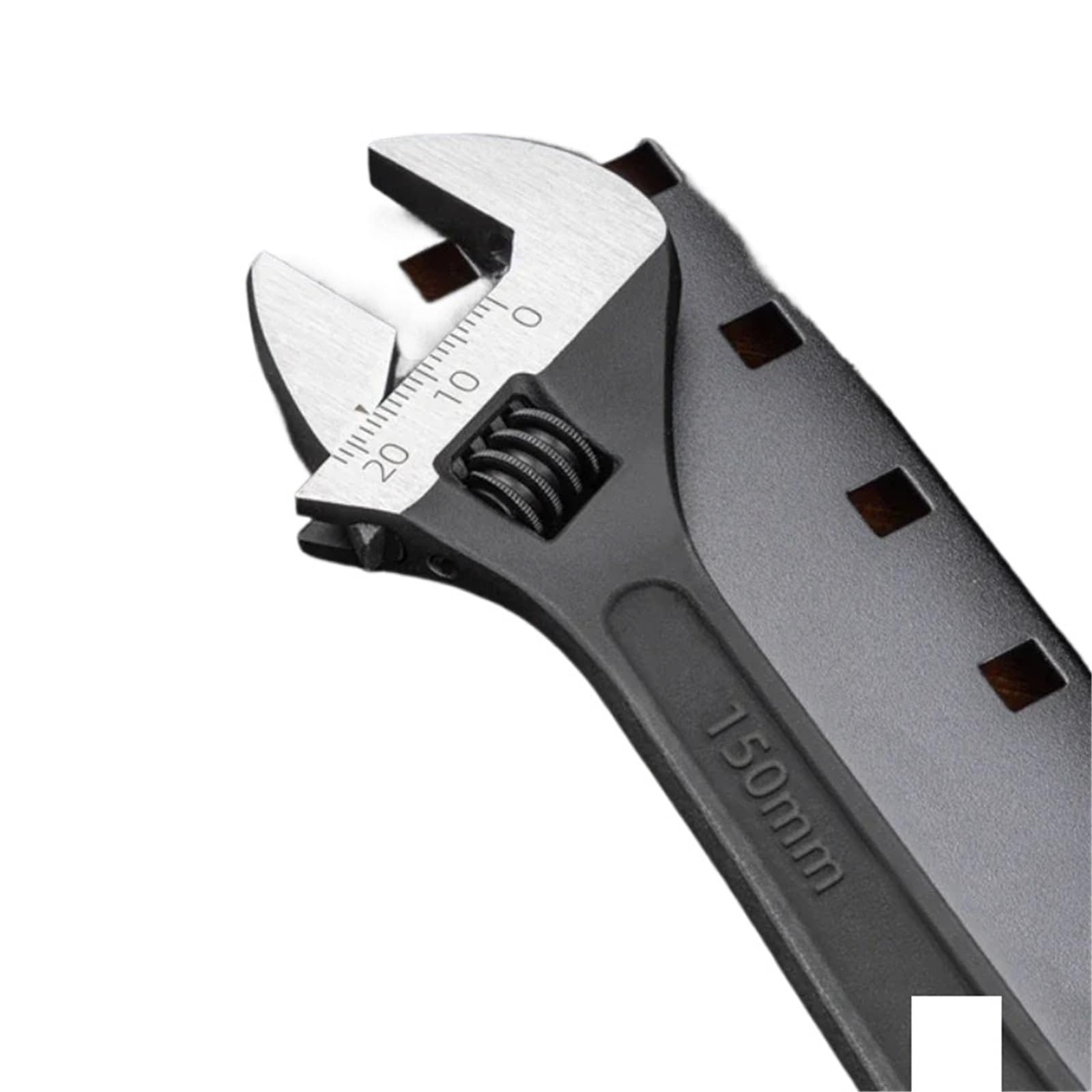 Llave Ajustable Llaves inglesas ajustables portátiles, herramientas manuales de reparación de automóviles multifuncionales, llave Universal for el hogar(12-Inch)