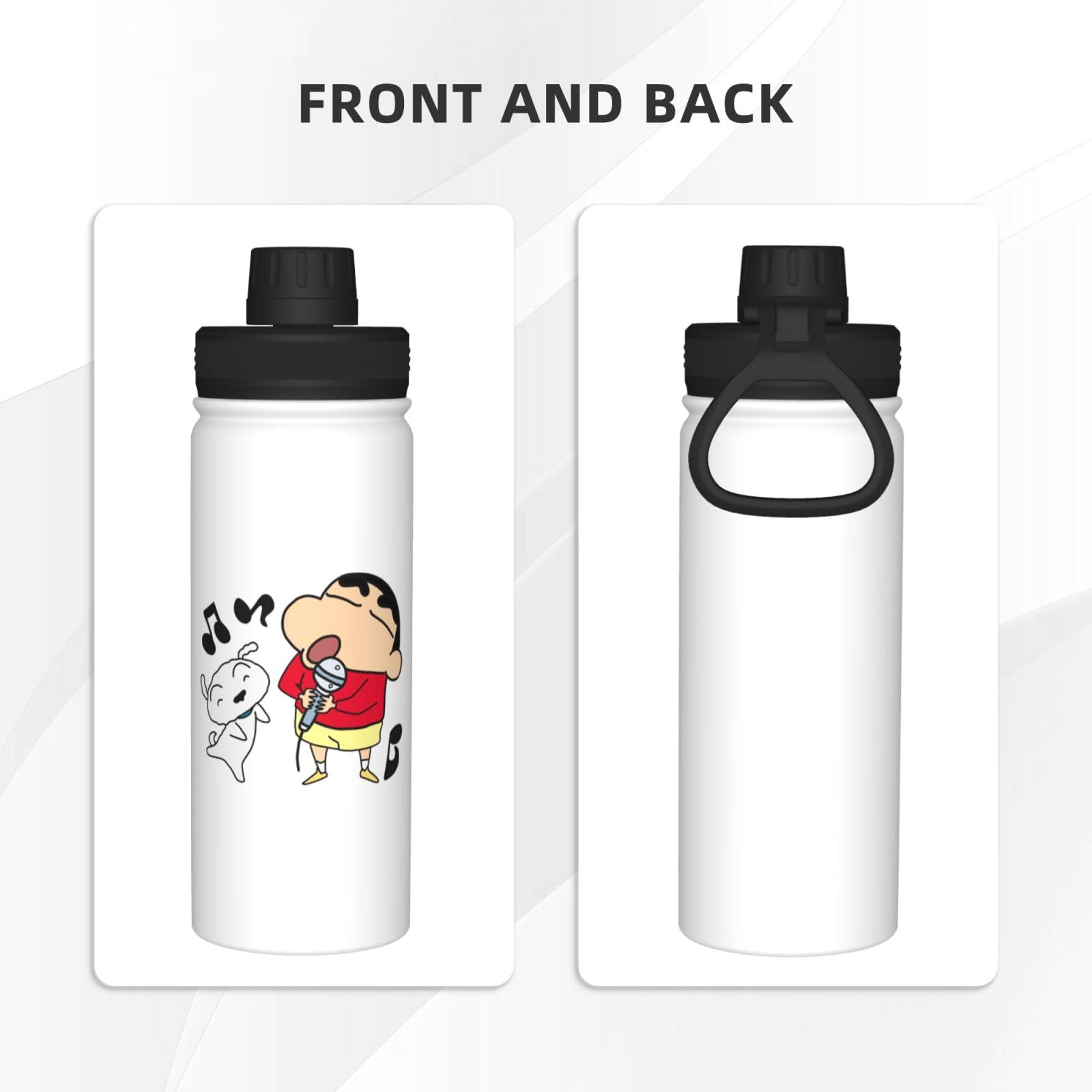 Amazon｜水筒 クレヨンしんちゃん 魔法瓶 スポーツボトル