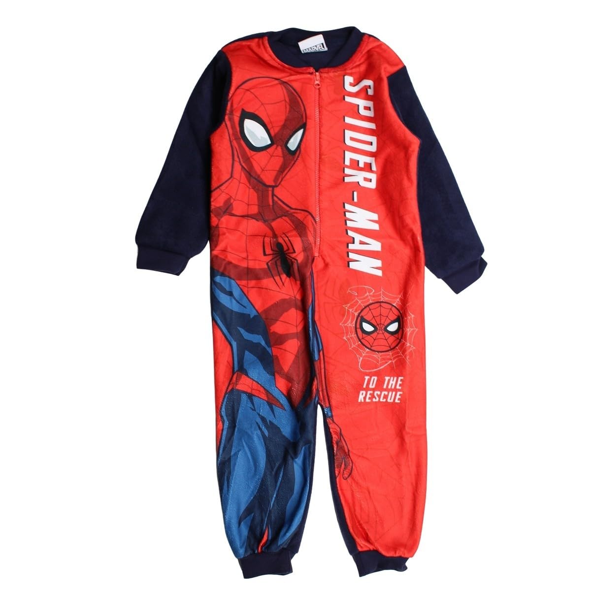 Disney Traje Polar de Spiderman. Juego de Pijama Niños