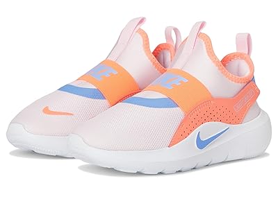 Nike Kids Flex Runner 4 (Little Kid) Kids Shoes Pink Foam/Royal Pulse/Bright Mango/White : 2 Little Kid M, Textile