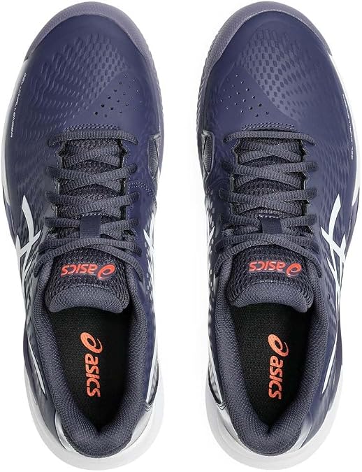 ASICS Challenger 14 Man Tennis Shoes Blue Yellow